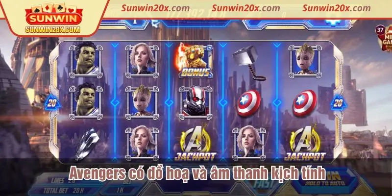 Avengers có đồ hoạ và âm thanh kịch tính