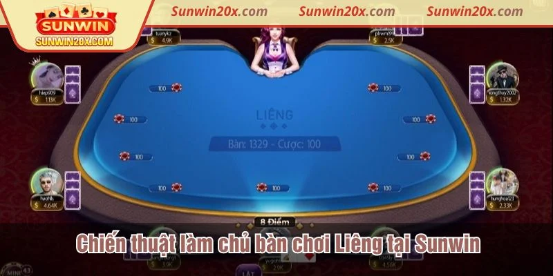 Chiến thuật trong Liêng tại Sunwin mang tính ứng biến cao