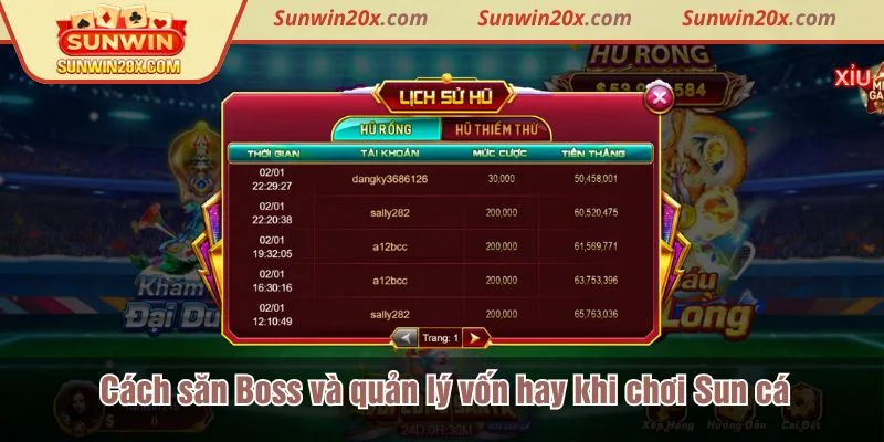 Giữ nhịp bắn đều khi trải nghiệm Sun cá