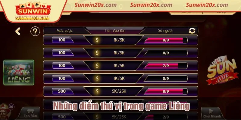 Mỗi vòng tố trong Liêng luôn tạo cảm giác căng thẳng