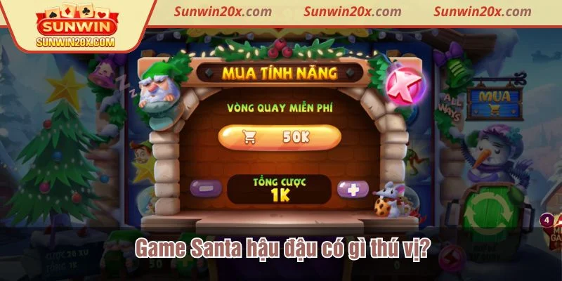 Nhạc nền là những giai điệu Giáng sinh quen thuộc