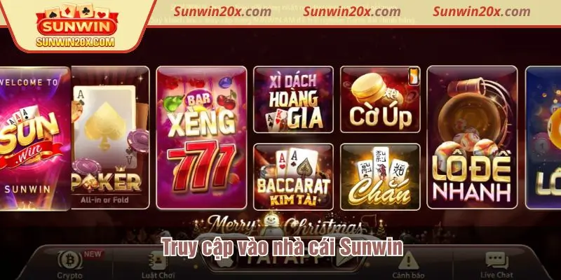 Truy cập vào trang chủ nhà cái